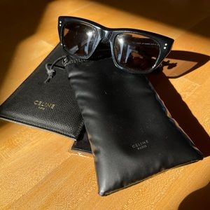 Celine Unisex Sunglasses, Two Cases & Unopened Cloth